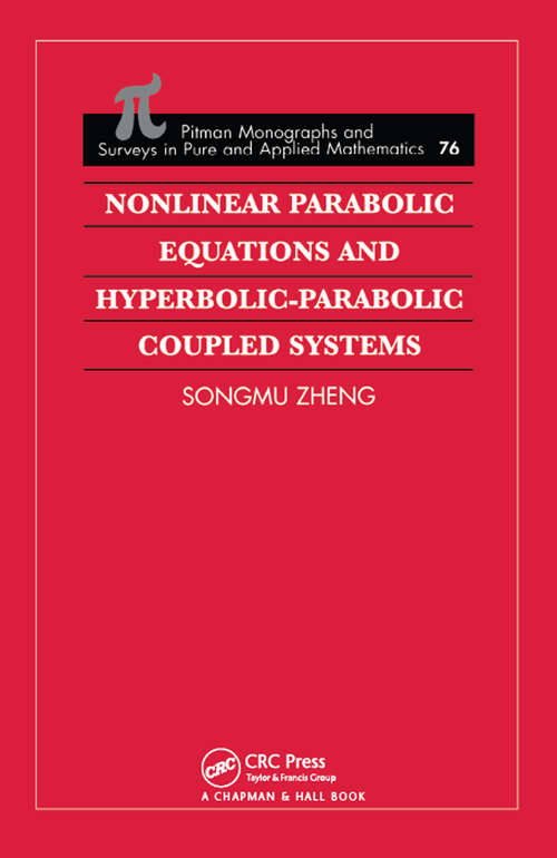 Book cover of Nonlinear Parabolic Equations and Hyperbolic-Parabolic Coupled Systems