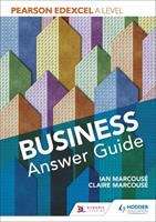 Book cover of Pearson Edexcel A level Business Answer Guide
