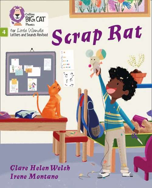 Book cover of Scrap Rat (PDF): Phase 4 (Big Cat Phonics For Little Wandle Letters And Sounds Revised)