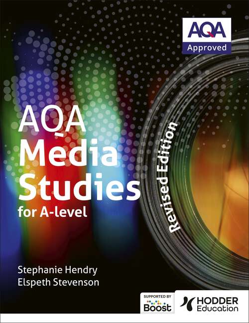Book cover of AQA Media Studies for A Level: Student Book - Revised Edition