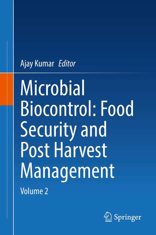 Book cover of Microbial Biocontrol: Volume 2 (1st ed. 2022)