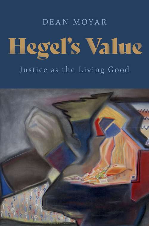 Book cover of Hegel's Value