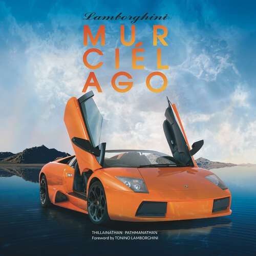 Book cover of The book of the Lamborghini Murciélago