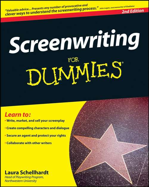 Book cover of Screenwriting For Dummies (2)