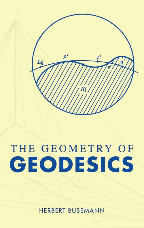 Book cover of The Geometry of Geodesics