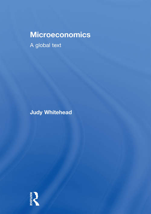 Book cover of Microeconomics: A Global Text