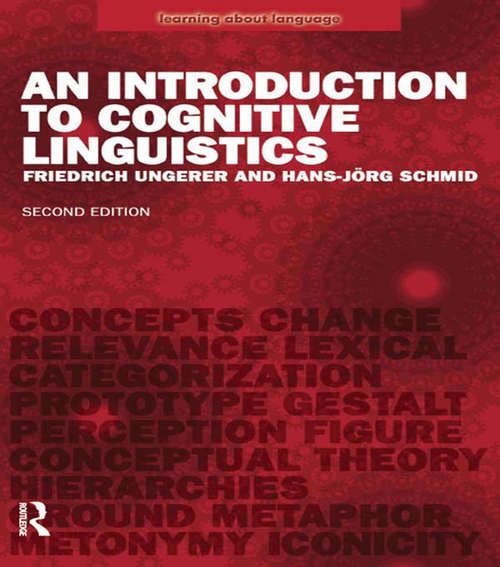 Book cover of An Introduction to Cognitive Linguistics