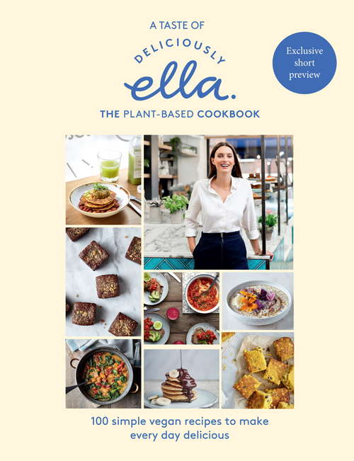 Book cover of A taste of Deliciously Ella: The Plant-based Cookbook