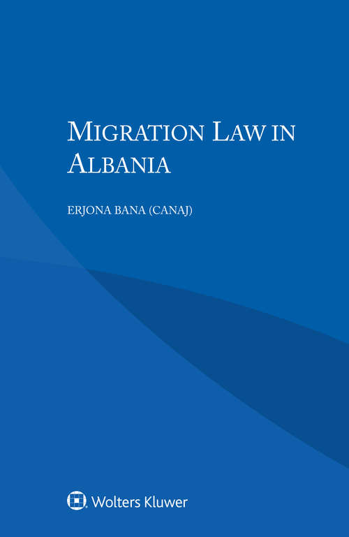 Book cover of Migration Law in Albania