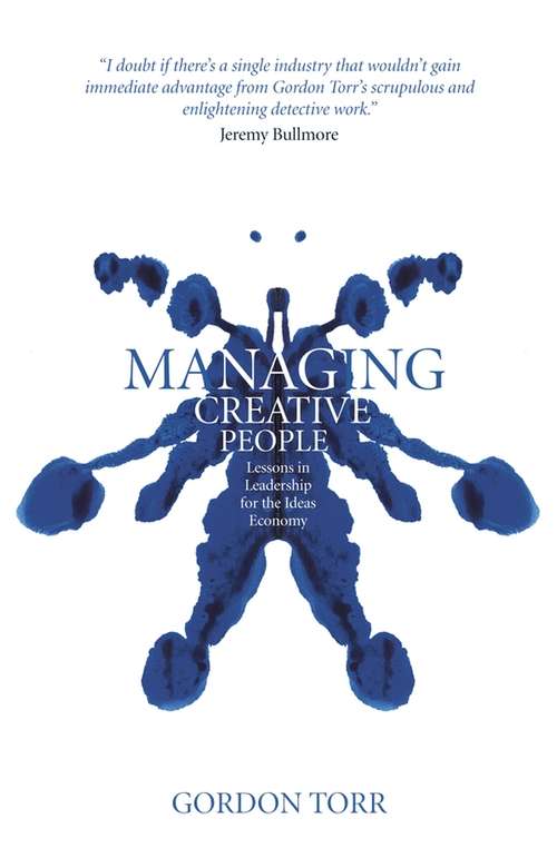 Book cover of Managing Creative People: Lessons in Leadership for the Ideas Economy