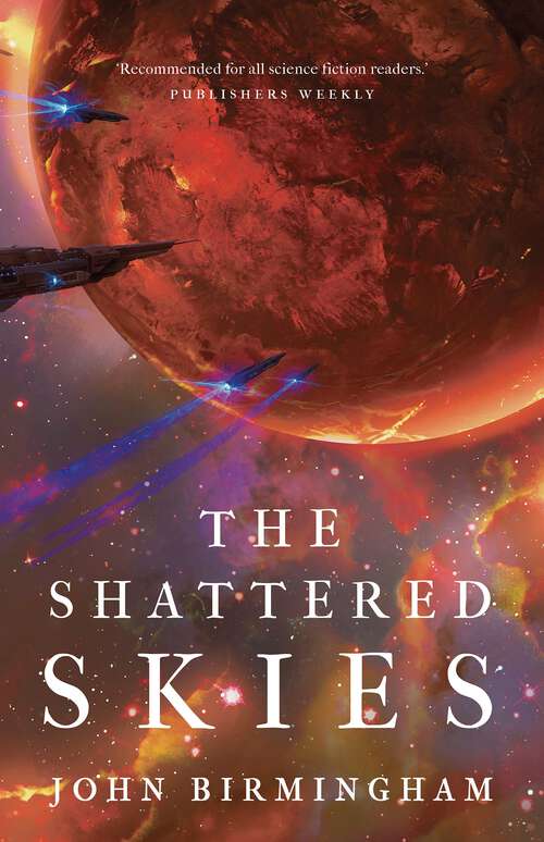 Book cover of The Shattered Skies (The Cruel Stars Trilogy #2)