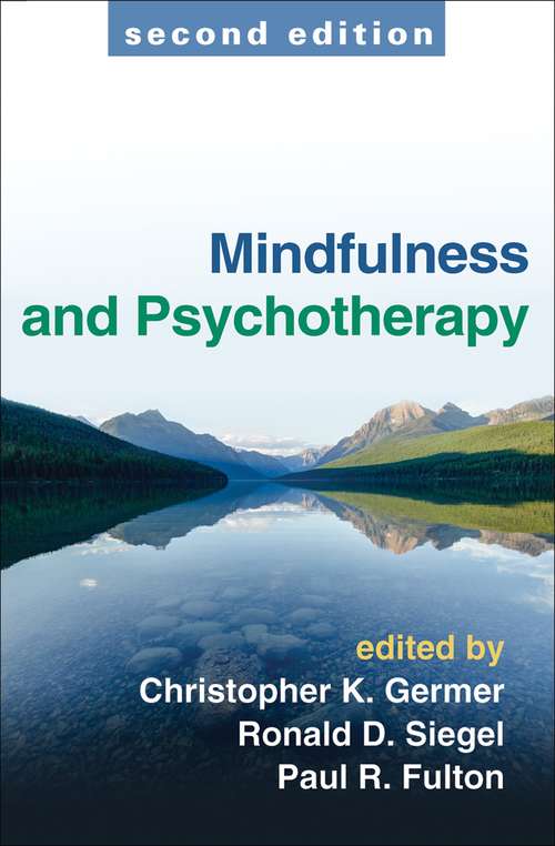 Book cover of Mindfulness And Psychotherapy (2)