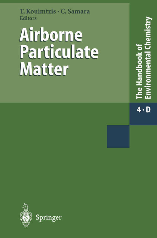 Book cover of Airborne Particulate Matter (1995) (The Handbook of Environmental Chemistry: 4 / 4D)