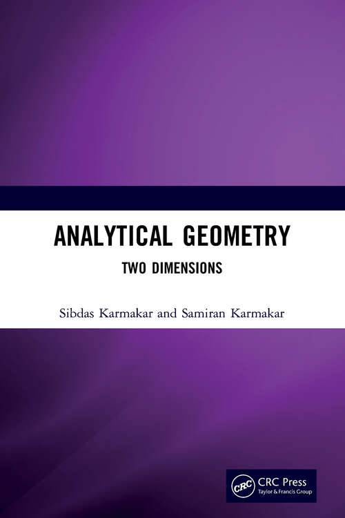 Book cover of Analytical Geometry: Two Dimensions