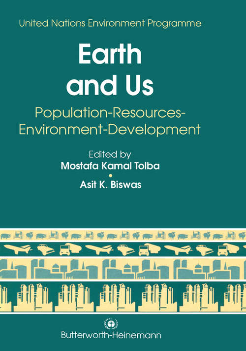 Book cover of Earth and Us: Population – Resources – Environment – Development