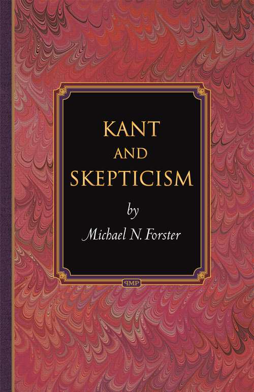 Book cover of Kant and Skepticism