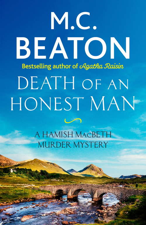 Book cover of Death of an Honest Man (Hamish Macbeth #33)