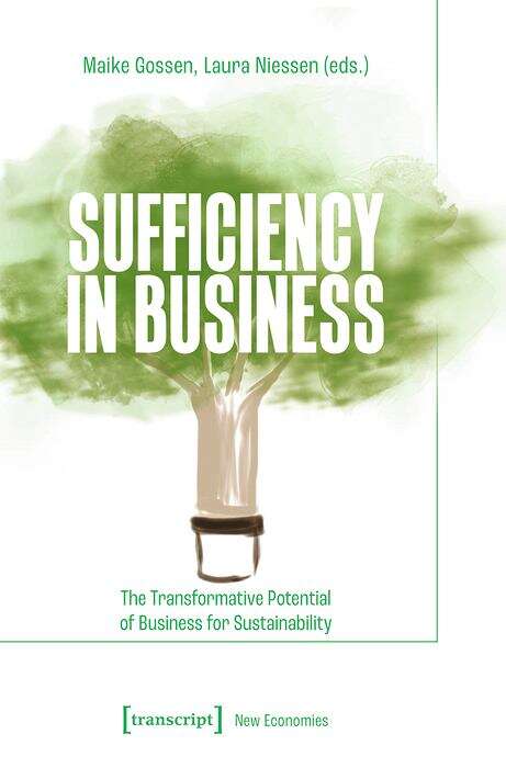 Book cover of Sufficiency in Business: The Transformative Potential of Business for Sustainability (Neue Ökonomie #2)