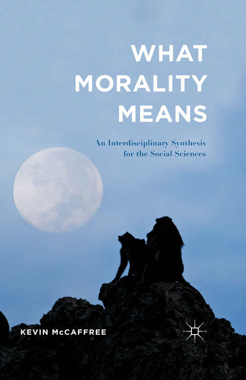 Book cover of What Morality Means: An Interdisciplinary Synthesis for the Social Sciences (1st ed. 2015)