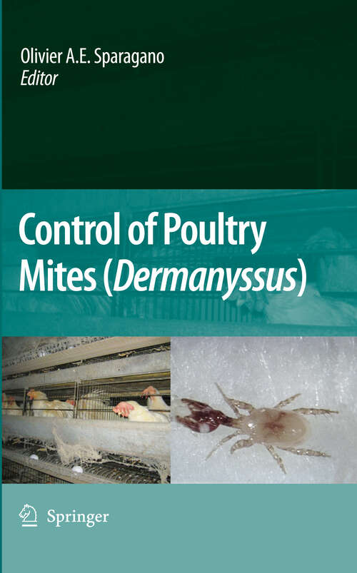 Book cover of Control of Poultry Mites (Dermanyssus) (2009)