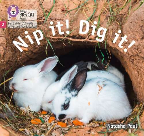 Book cover of Nip It! Dig It! (PDF): Phase 2 (Big Cat Phonics For Little Wandle Letters And Sounds Revised Ser.)