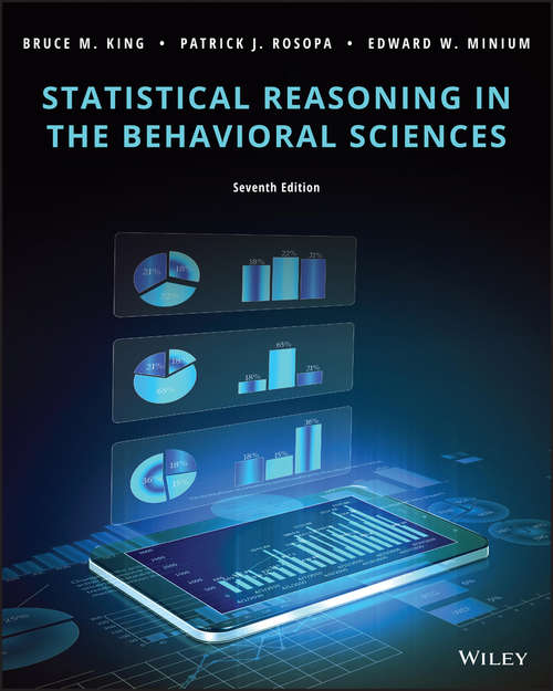 Book cover of Statistical Reasoning in the Behavioral Sciences
