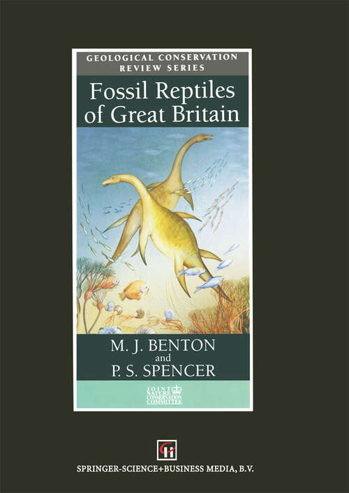 Book cover of Fossil Reptiles of Great Britain (1995)