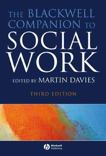Book cover of The Blackwell Companion to Social Work (PDF)