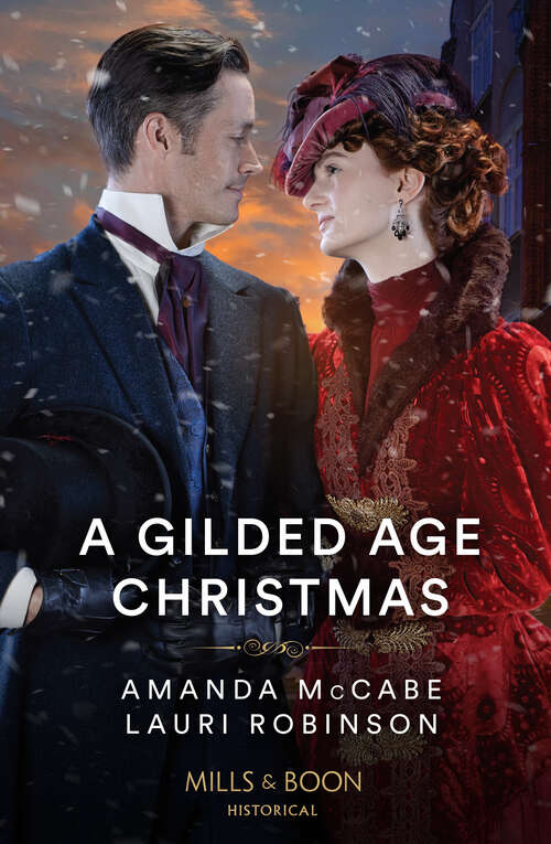 Book cover of A Gilded Age Christmas: A Convenient Winter Wedding / The Railroad Baron's Mistletoe Bride (ePub edition)