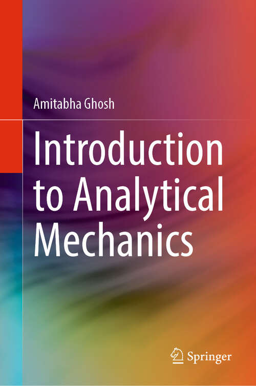 Book cover of Introduction to Analytical Mechanics (2024)
