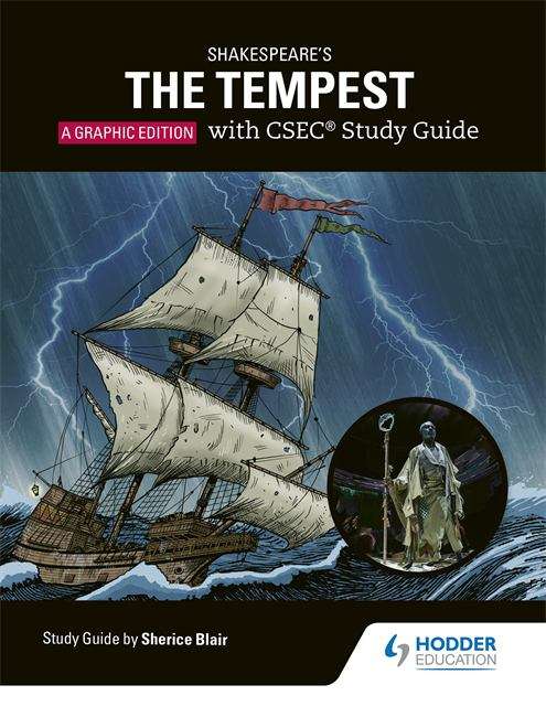 Book cover of Shakespeare's The Tempest: A Graphic Edition with CSEC Study Guide