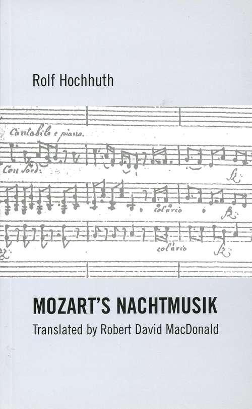 Book cover of Mozart's Nachtmusik (Oberon Modern Plays)