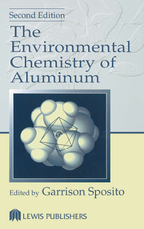 Book cover of The Environmental Chemistry of Aluminum (2)