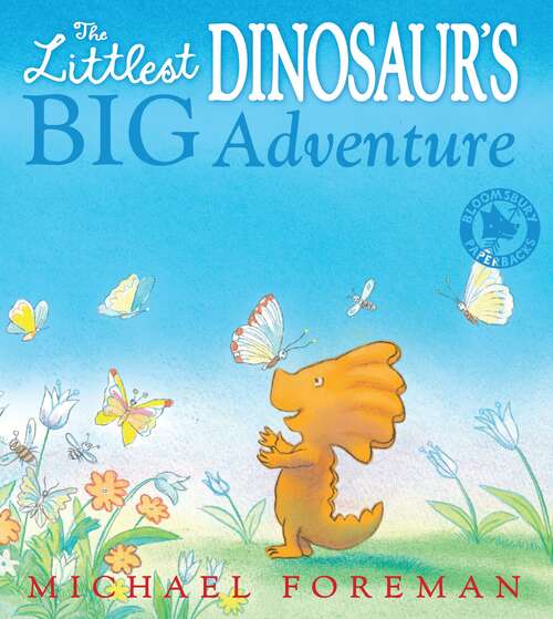 Book cover of The Littlest Dinosaur's Big Adventure