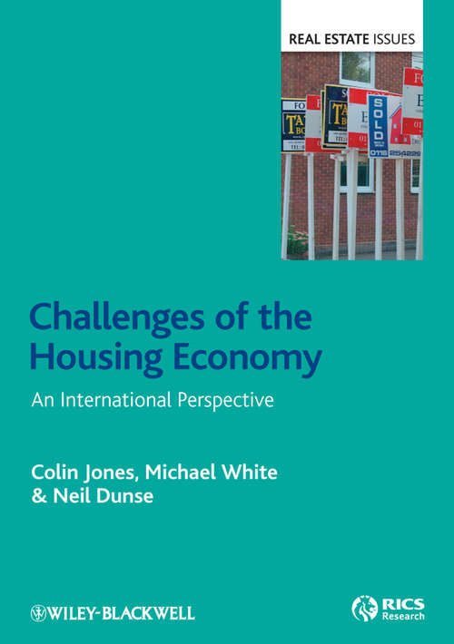 Book cover of Challenges of the Housing Economy: An International Perspective (Real Estate Issues #59)