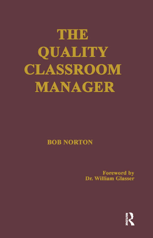 Book cover of The Quality Classroom Manager