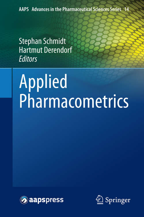 Book cover of Applied Pharmacometrics (2014) (AAPS Advances in the Pharmaceutical Sciences Series #14)