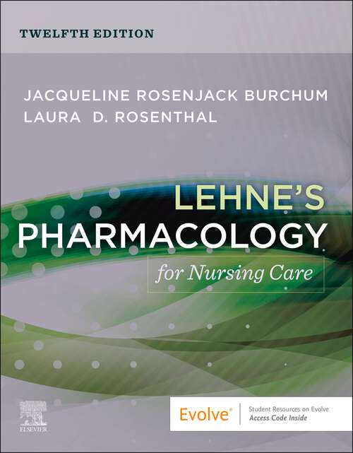 Book cover of Lehne's Pharmacology for Nursing Care - E-Book (11)