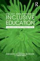 Book cover of Policy and Power in Inclusive Education: Values into practice (PDF)