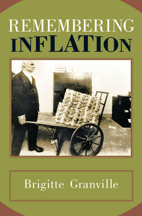 Book cover of Remembering Inflation