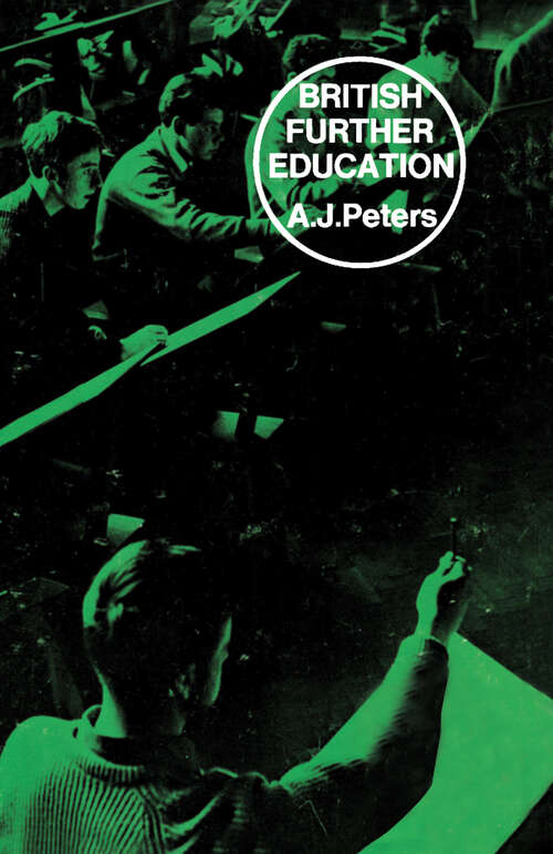 Book cover of British Further Education: A Critical Textbook