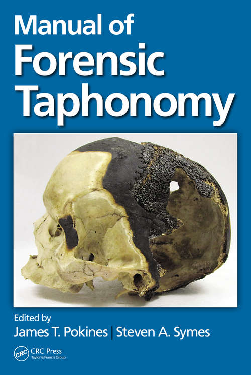 Book cover of Manual of Forensic Taphonomy