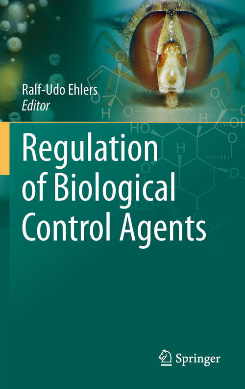 Book cover of Regulation of Biological Control Agents (2011)