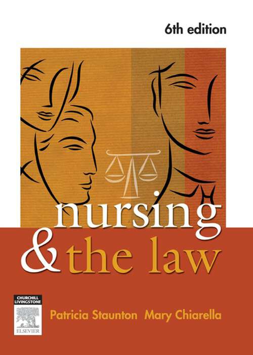 Book cover of Law for Nurses and Midwives - E-Book (6)