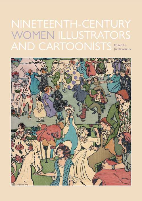 Book cover of Nineteenth-century women illustrators and cartoonists