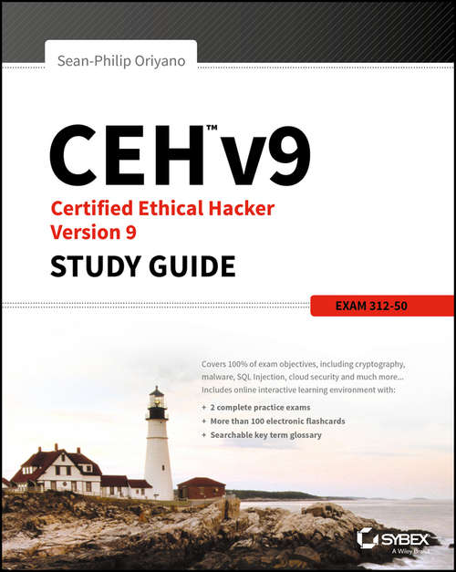 Book cover of CEH v9: Certified Ethical Hacker Version 9 Study Guide (3)