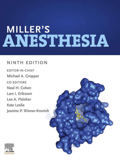 Book cover of Miller's Anesthesia, 2-Volume Set (9)