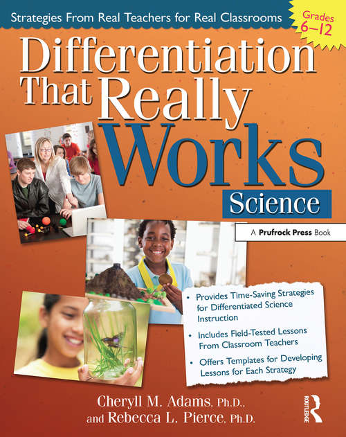 Book cover of Differentiation That Really Works: Science (Grades 6-12)