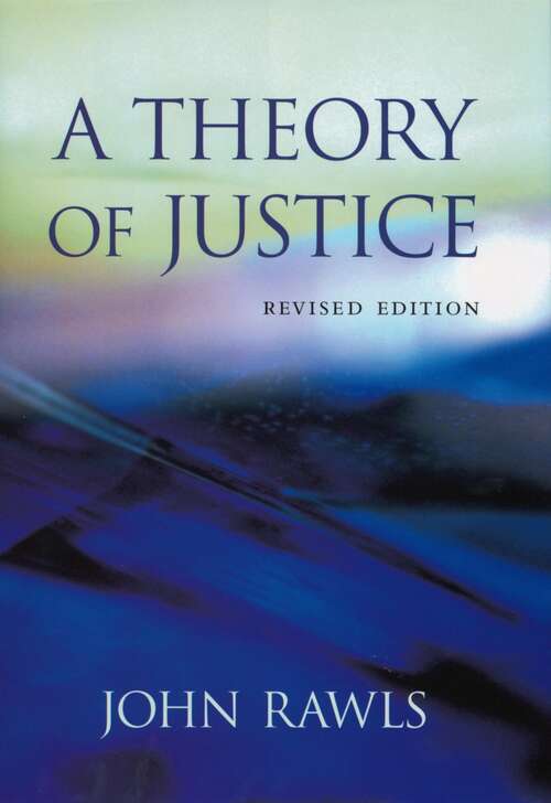 Book cover of A Theory of Justice (2)