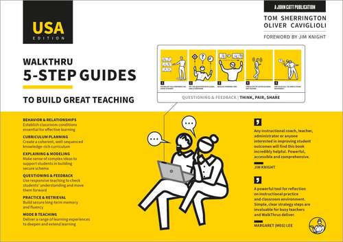 Book cover of WalkThru 5-step guides to build great teaching (USA Edition)